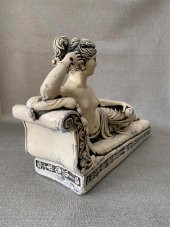 Antika Nü Kadın Heykeli - Alçı Kadın Biblo thumbnail 3