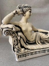 Antika Nü Kadın Heykeli - Alçı Kadın Biblo thumbnail 9