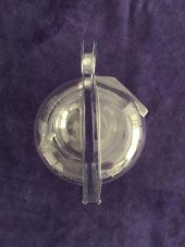 Plastik Donut Taşıma Kabı - 4lü Donat Makaron Seperatörü - 6