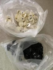 Ok İşaretli Buton Başlığı 24,5mm 210 Adet - Vinç Kumandası vb Buton Başlığı - 7