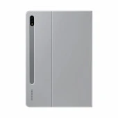 Samsung Galaxy Tab S8 5G Antimikrobiyal Kaplamalı Kapaklı Kılıf Uzay Gri Samsung Türkiye Garantili - 1