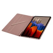 Samsung Galaxy Tab S8 5G Antimikrobiyal Kaplamalı Kapaklı Kılıf Pembe Samsung Türkiye Garantili - 6