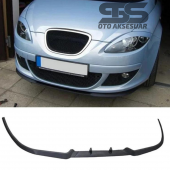 Vw Seat Altea Cupra R Uyumlu Ön Lip Mat Siyah Ön Tampon Lip - 1