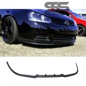 Vw Golf Mk5 Cupra R Uyumlu Ön Lip Mat Siyah Ön Tampon Lip thumbnail 1