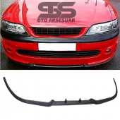 Opel Vectra B Cupra R Uyumlu Ön Lip Mat Siyah Ön Tampon Lip thumbnail 1