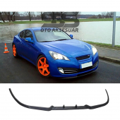 Hyundai Genesis Coupe Cupra R Uyumlu Ön Lip Mat Siyah Ön Tampon Lip - 1