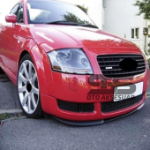 Audi TT MK1 8N 98-06 Cupra R Uyumlu Ön Lip Mat Siyah Ön Tampon Lip - 1
