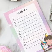To Do List - Unicorn And Princess Not Defteri - 1