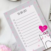 To Do List - I Love You Cat Not Defteri - 2