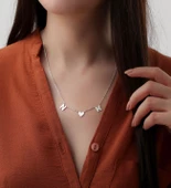 Vaoov 925 Ayar Gümüş Kişiye Özel Harfli Kolye thumbnail 2