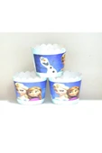 Frozen Karlar Ülkesi Cupcake Muffin Kapsülü 25’li - 1
