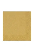 33*33cm Peçete 20'li - Düz Gold - 1