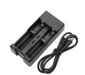 Universal Pil Şarj Cihazı Li-ion Pillere Uyumlu2 Pil Kapasiteli - 2