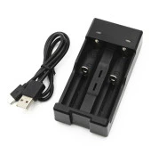 Universal Pil Şarj Cihazı Li-ion Pillere Uyumlu2 Pil Kapasiteli - 3