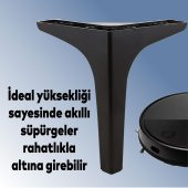 Lüks Mobilya Kanepe Sehpa TV Ünitesi Koltuk Ayağı 17 cm Siyah Baza Ayak - 3