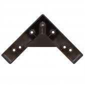 Lüks Mobilya Kanepe Sehpa TV Ünitesi Koltuk Ayağı 17 cm Siyah Baza Ayak - 6