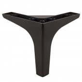 Lüks Mobilya Kanepe Sehpa TV Ünitesi Koltuk Ayağı 14 cm Siyah Baza Ayak thumbnail 6