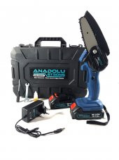 20 V Şarz Göstergeli Çift Akülü Dal Budama Testeresi Makinesi Üstün Kalite - 2