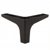 Lüks Mobilya Kanepe Sehpa TV Ünitesi Koltuk Ayağı 12 cm Siyah Baza Ayak thumbnail 7