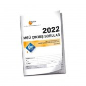 2022 MSÜ Çıkmış Sorular Tıpkı Basım Kitapçığı KR Akademi - 1