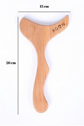 Agon Selülit Giderici Saplı Ahşap Masaj Aleti - 4