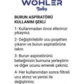 WOHLER BURUN ASPİRATÖRÜ YEDEK UÇLARI 10 LU - 2