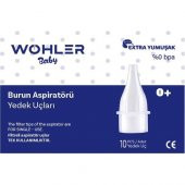 WOHLER BURUN ASPİRATÖRÜ YEDEK UÇLARI 10 LU - 1
