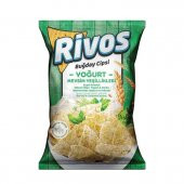 Rivos Yoğurt ve Mevsim Yeşillikleri Buğday Cipsi 56g - 1