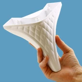 Petek Lüks Mobilya Kanepe Sehpa Tv Ünitesi Koltuk Puf Ayağı 15 Cm Beyaz Baza Ayakları thumbnail 6