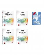 TYT Matematik Fizik Kimya ve Biyoloji Simülasyon Deneme - 1