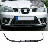 Seat İbiza Mk4 Cupra R Uyumlu Ön Lip Mat Siyah Ön Tampon Lip - 1