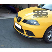Seat İbiza Mk4 Cupra R Uyumlu Ön Lip Mat Siyah Ön Tampon Lip - 2