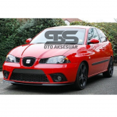 Seat İbiza Mk4 Cupra R Uyumlu Ön Lip Mat Siyah Ön Tampon Lip - 6