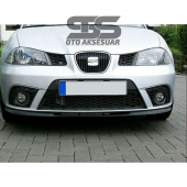Seat İbiza Mk4 Cupra R Uyumlu Ön Lip Mat Siyah Ön Tampon Lip - 8