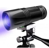 4 Renk UV Balıkçı Feneri 300 Lümen Zoom 2 Mod USB Şarj Dahili Pil - 2