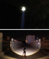 4 Renk UV Balıkçı Feneri 300 Lümen Zoom 2 Mod USB Şarj Dahili Pil - 11