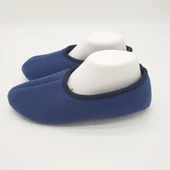 Sade Erkek Ev Patiği Klasik Model Saks Mavi - 5