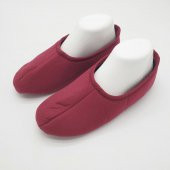 Sade Ev Patiği Klasik Model Bordo Renk - 4