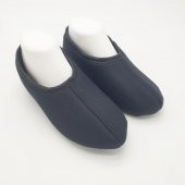 Sade Erkek Ev Patiği Klasik Model Siyah Renk - 9