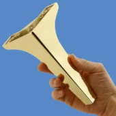 Sedef Lüks Mobilya Kanepe Tv Ünitesi Konsol Koltuk Ayağı 19 Cm Altın Gold Ayakları thumbnail 6