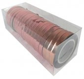 RAFYA METALİZE ROSE 25 MT 8 MM 1 RULO - 2