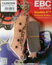 Ebc Fa209/2Hh 2013-2020 BMW K 1600 GTL Exclusive Arka Fren Balatası Sinterli Balata - 1