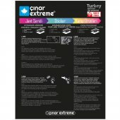 Şerit Tasarımlı Reflektif Kırmızı Motosiklet Kask Sticker Çınar Extreme thumbnail 10