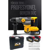 Projcb Plus American L Motor 96 V 10 Amper Samsung Çift Akülü Sds Plus Profesıonel Kırıcı Delici 4.5 Kg - 1