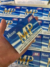 Melody Boş Kaset 90lık - MP Ses Kayıt Kaseti - Teyp Kaseti - 7