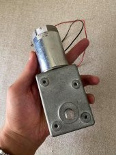 WS-5882GW 24V 9rpm Sonsuz Dişli Motor - Redüktörlü Motor - 4