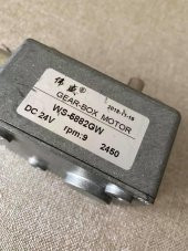 WS-5882GW 24V 9rpm Sonsuz Dişli Motor - Redüktörlü Motor - 6