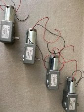 WS-5882GW 24V 9rpm Sonsuz Dişli Motor - Redüktörlü Motor - 8