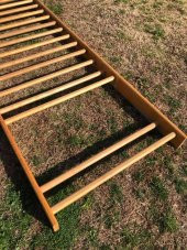 Ahşap Tırmanma Merdiveni 270x100cm (Kullanılmış )- Fizik Tedavi Rehabilitasyon Duvar Barı - 9