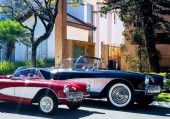 Chevrolet Corvette 1956 2/3 Model Araç - JR Classic 1956 - 8